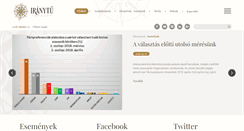 Desktop Screenshot of iranytuintezet.hu